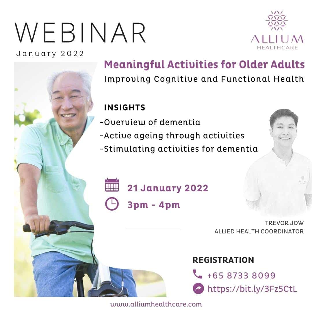 Meaningful Activities for Older Adults