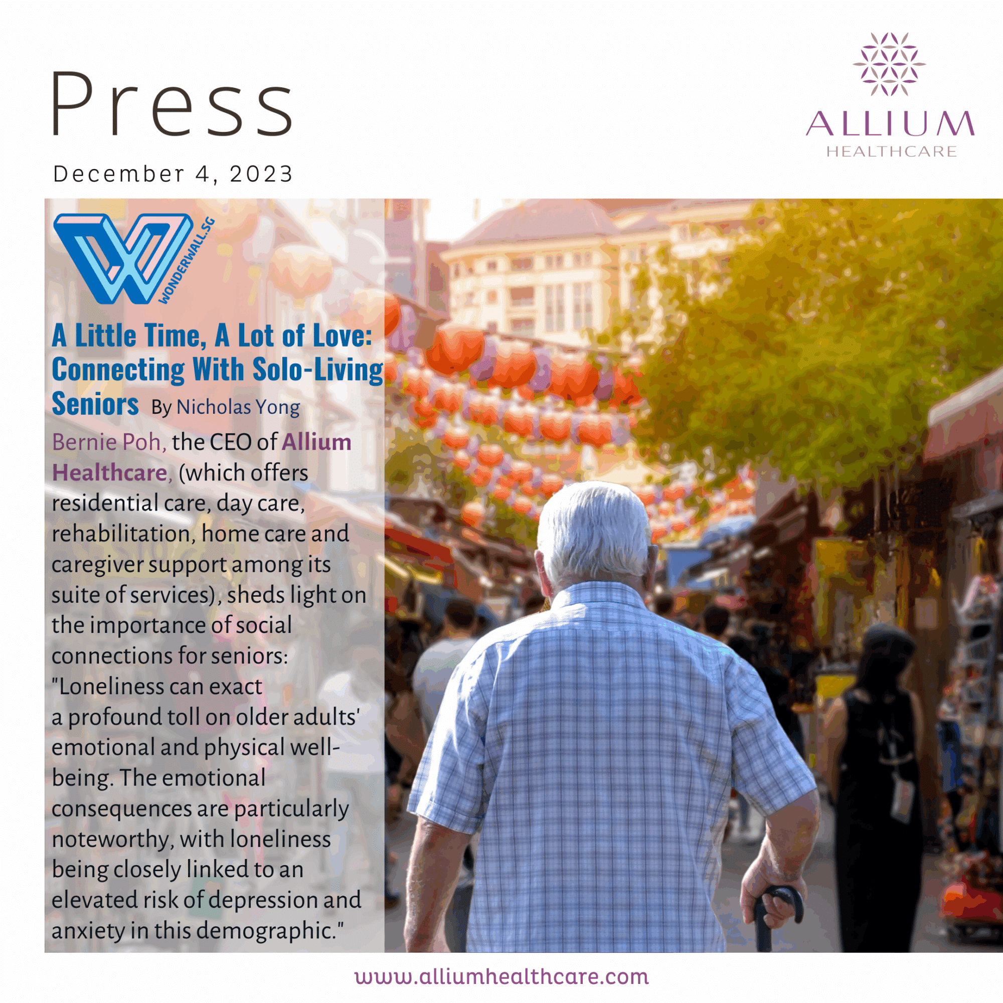 Connecting With Solo-Living Seniors