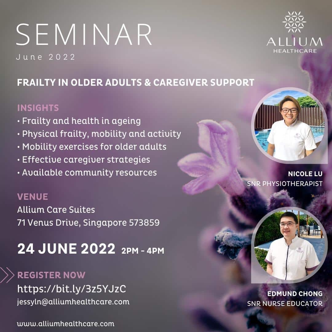 Frailty In Older Adults & Caregiver Support