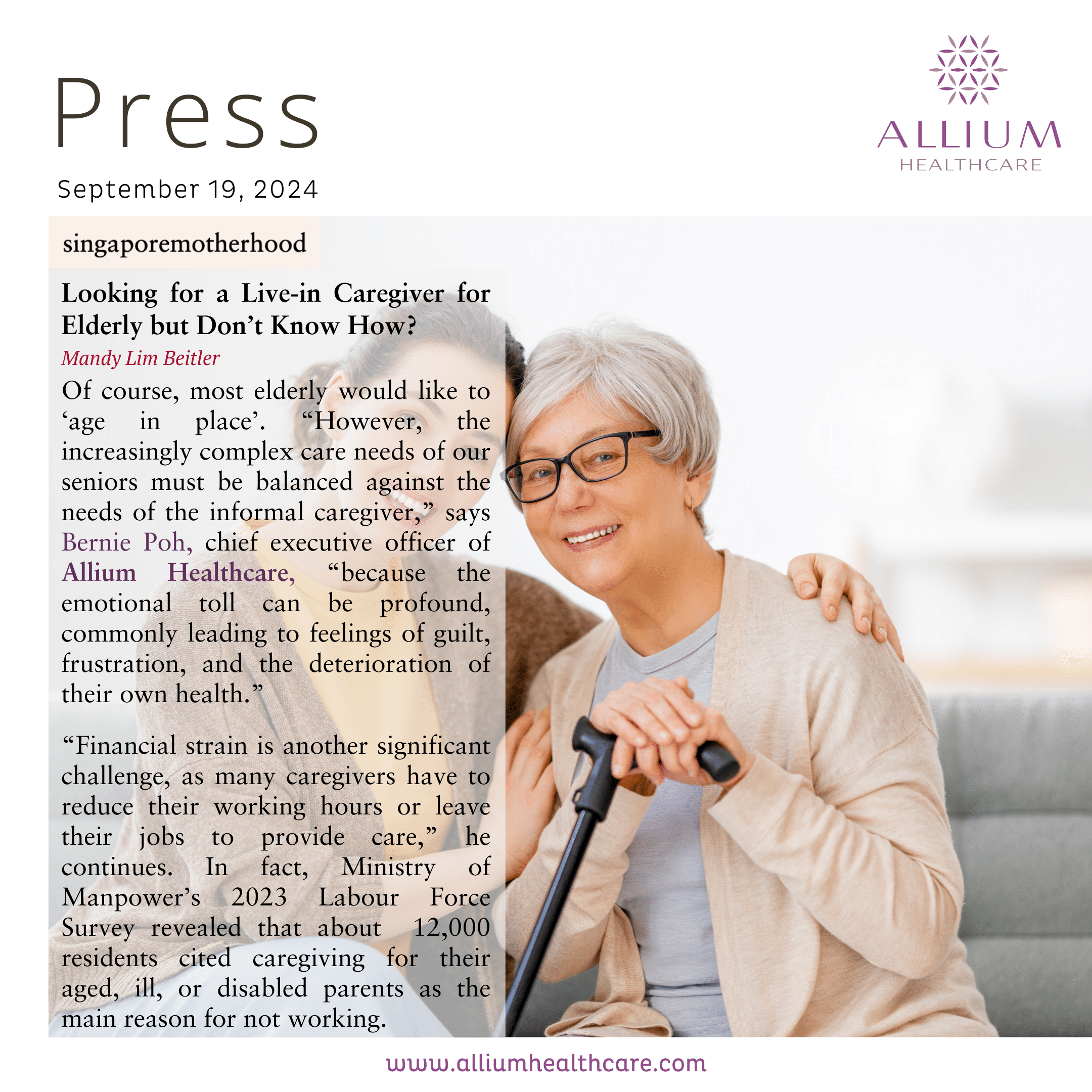 Looking for a Live-in Caregiver for Elderly but Don’t Know How?