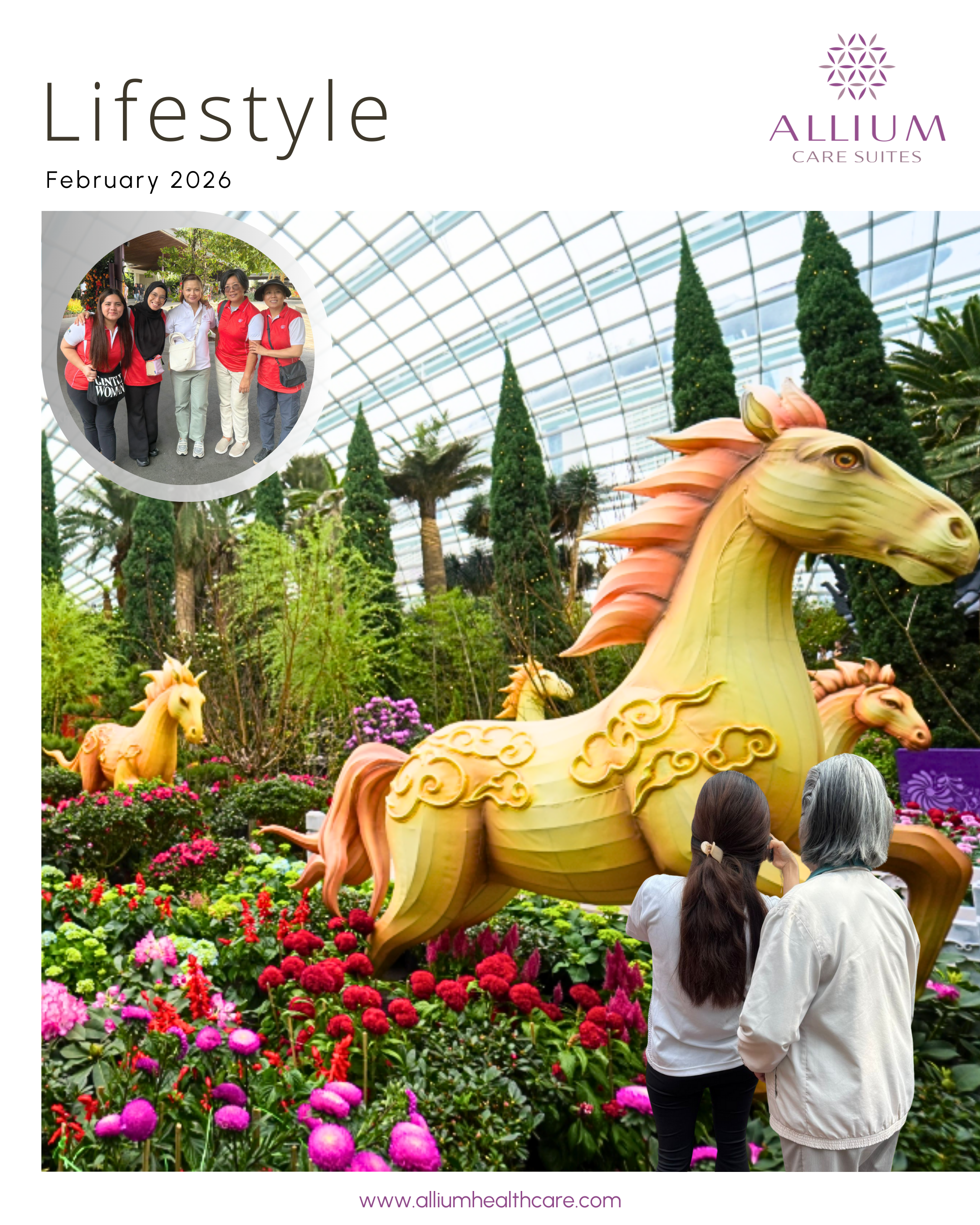 Spring Blossoms: Gallop into Prosperity