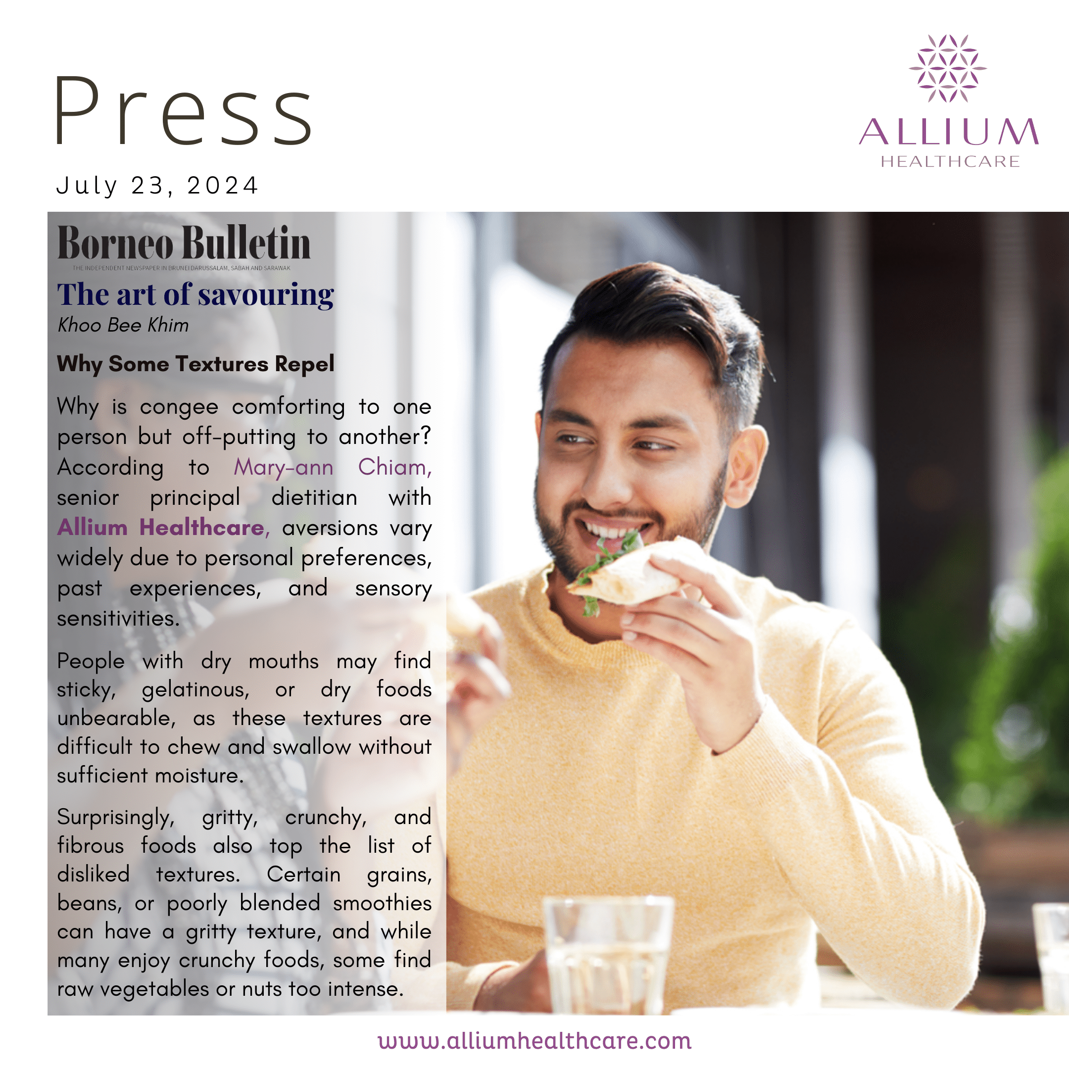 The Art of Savouring